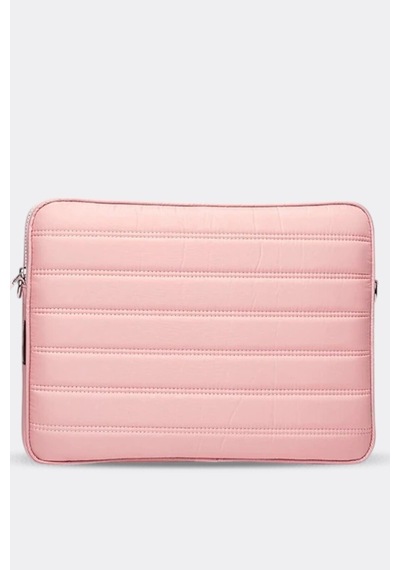 Mussen Laptop Kılıfı Su Geçirmez Macbook Neo Air Pro 13-14 İnç Pembe Pembe