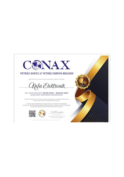 Conax Su Arıtma Tankı 12lt Tüm Cihazlara Uyumlu, Çelik Tank