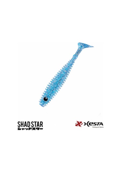 Xesta Shad Star 3.5" 9.5cm Kcb 6p Silikon Yem