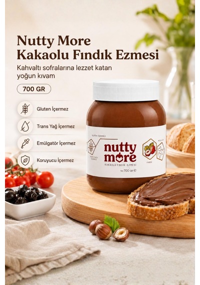 Nuttymore Kakaolu Fındık Ezmesi Süper Paket
