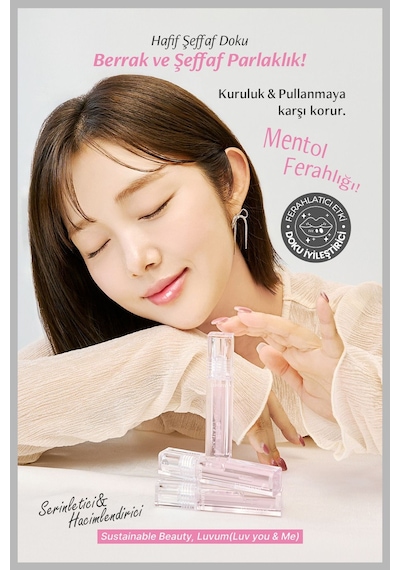 Luvum Bakuchiol İçeren Dolgunlaştırıcı  Bakımı Sağlayan LUVUM Dudak Serumu Parlatıcı Lip Serum