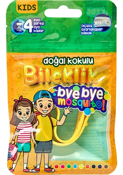 Bye Bye Sivrisinek Kovucu Bileklik Çocuk