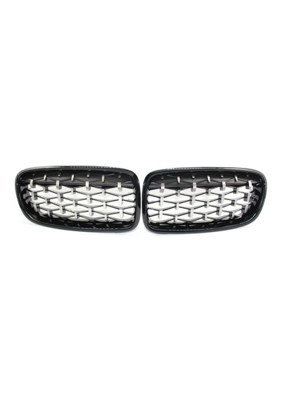 Bmw 3 Serısı 2012-18 F30 Dıamond Bobrek / Pıano Black Çerçeve