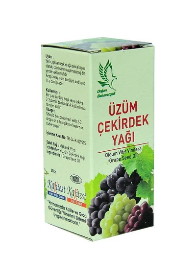 Üzüm Çekirdeği Yağı 20 Cc