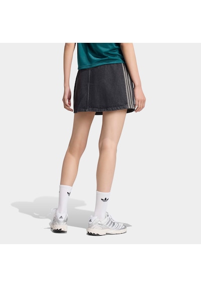 Adidas 3-stripes Sk D Kadın Siyah Etek Kq6485 Çok Renkli