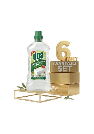 Doa Yüzey Temizleyici Beyaz Sabun 6x2,5 Lt Diğer