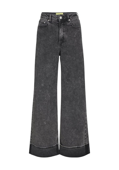 Jack & Jones Kadın Geniş Katlı Gri Jeans 12260688 Gri