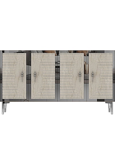 Ka1207bts Tuna120 Konsol, Kahve Köşesi Ve Tv Sehpası Beyaz-traverten Kapak-sılver 120cm Beyaz-traver-sılver Ka1207bts Tuna120 Konsol, Kahve Köşesi Ve Tv Sehpası Beyaz-traverten Kapak-sılver 120cm Beyaz-traver-sılver