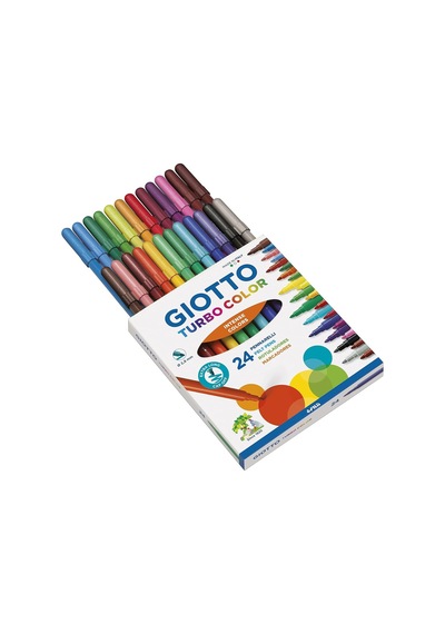 Giotto Turbo Color, 24'lü Kutu Çok Renkli