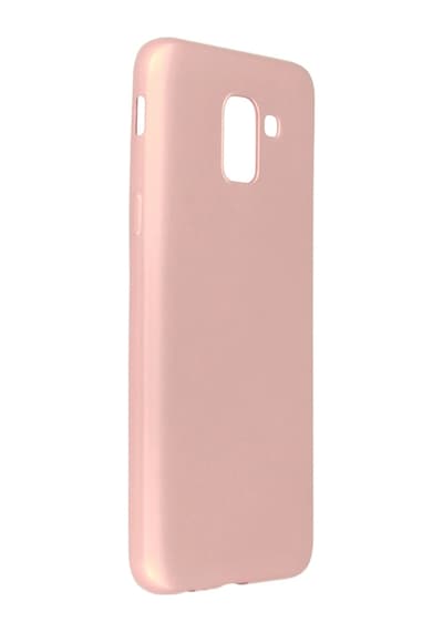 Newface Samsung Galaxy Uyumlu J6 Kılıf First Silikon - Glblseme - 78 Rose Gold