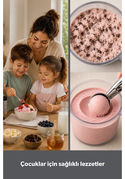 Homend IceArtizan 8-in-1 Dondurma Ve Frozen Makinesi