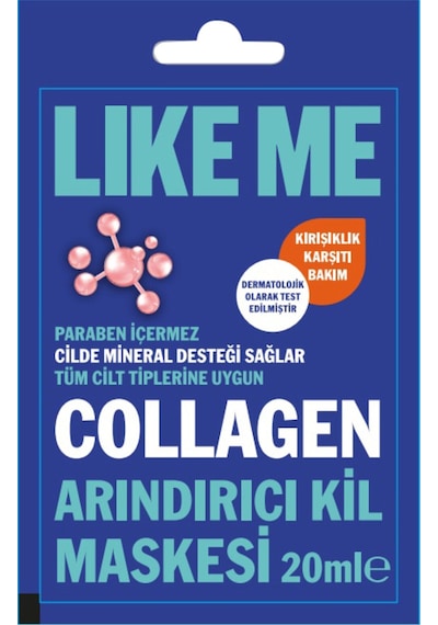 Like Me Collagen Arındırıcı Kil Maskesi 20ml