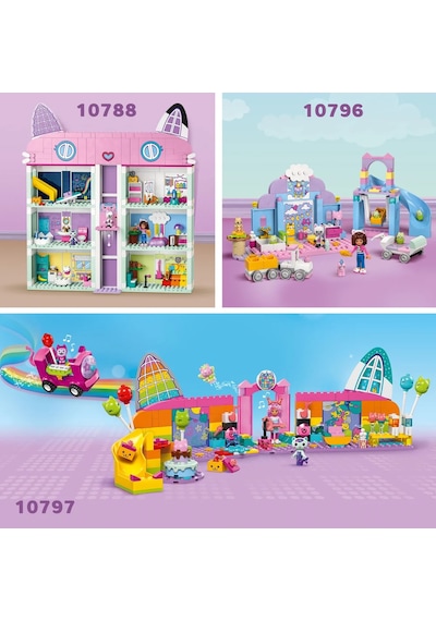 LEGO® Gabby's Dollhouse Karton Yavru Kedi ile El Sanatları 10795 - 4+ Çocuklar için Yaratıcı Oyuncak Yapım Seti (60 Pr)