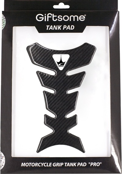 Grippatch Triumph Motosikletler İle Uyumlu Universal 6d Karbon Tank Pad Gc08 KARBON
