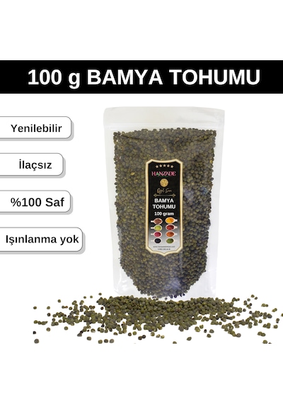 Hanzade Bitkisel Bamya Tohumu 100 G