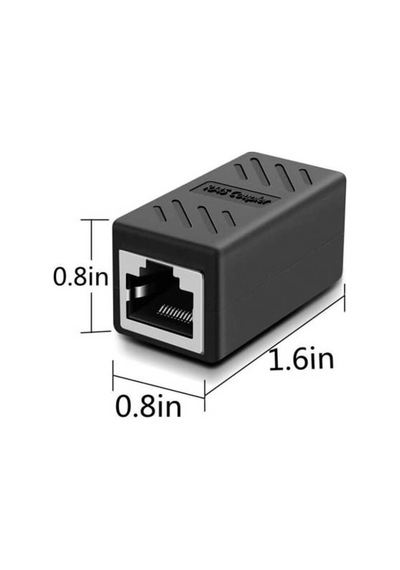 RJ45 Cat6 Cat7 Cat8 Kablo Uzatma Uzatıcı Ara Konnektör - 2 Adet