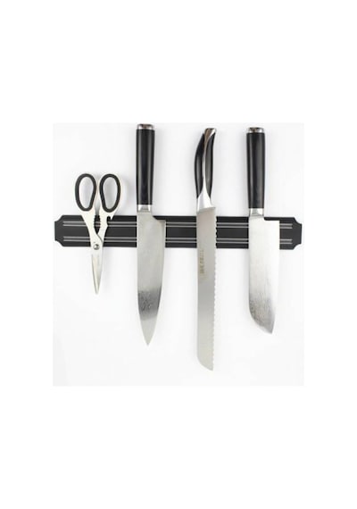 Mıknatıslı Bıçak Askısı Bıçak Tutucu Bıçak Askısı Duvara Monte 33ccm Metal 50 X 70 Beyaz Tr Diğer