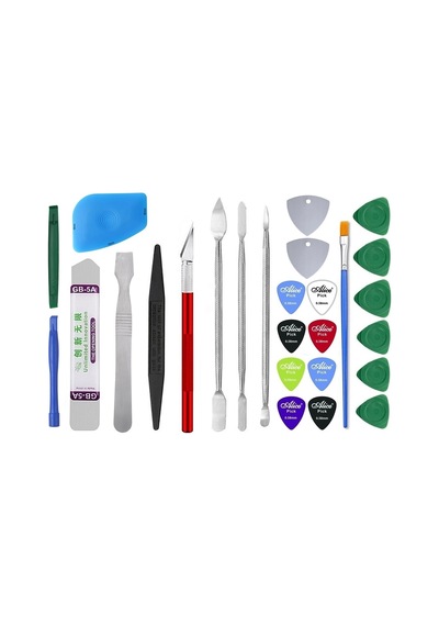 Çok Amaçlı Bilgisayar Tv Notebook Laptop Tablet Telefon Pc Metal Sökme Çubuk Spatula Pena Tamir Onarım Seti06