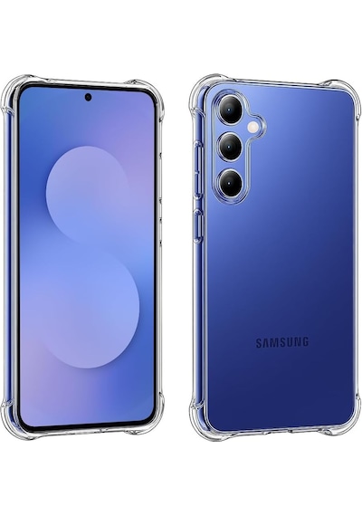 Nihcase Samsung Uyumlu Galaxy A17 Kılıf Airbag Corners Darbe Korumalı Shockproof Tpu Kapak