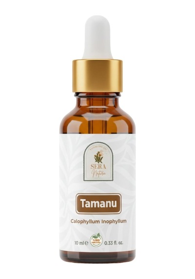 Tamanu Yağı 10 Ml%100 Saf - Cilt Görünümü Düzenleyici Ve Onarıcı Bakım 1000 Adet
