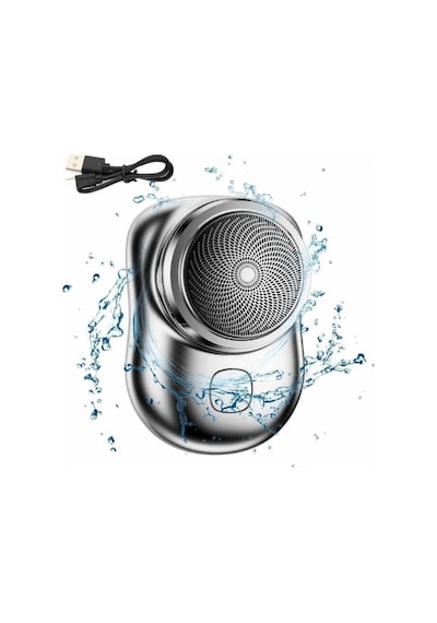 Mini - 511 - Sıfır Sakal Yanak Tıraş Makinesi Usb Şarjlı Sıfır Sakal - Spt-gld - Tnabilir Korumalı