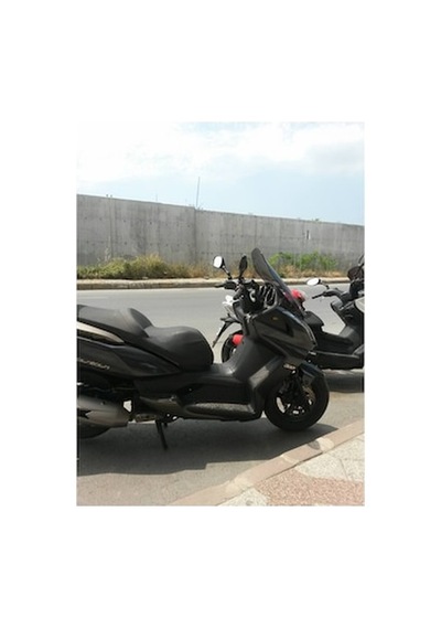 Zeus Motor 2011-2015 Kymco Downtown 300i Uyumlu Koyu Füme Ön Cam
