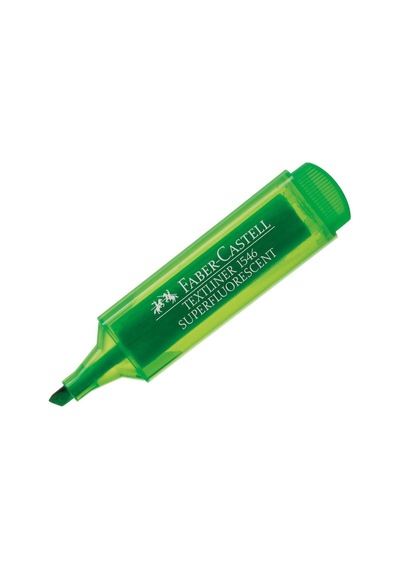 Faber-Castell Şeffaf Gövde Fosforlu Kalem Yeşil 154663 Yeşil