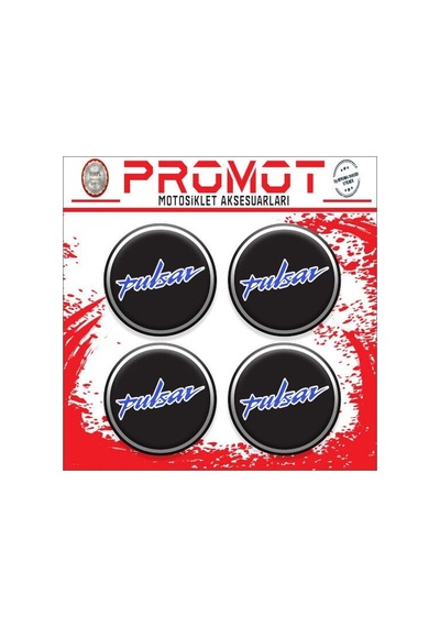 Pulsar Uyumlu Damla Sticker 4cm-4 Adet 02 Diğer