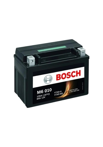 BOSCH YTX9-BS MOTOSİKLET AKÜSÜ M6010