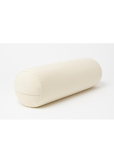 Bolster Minderi - Silindir Yoga Yastığı - Sosis Yastık Krem