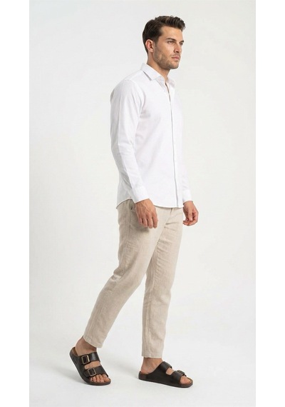 Daytex Naturela Comfort Erkek Suni Deri Çift Tokalı Ayarlanabilir Rahat Taban Terlik - D15847 Siyah