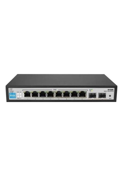 10port 96w 8port Poe Dgs-f1100-10ps-e/e Gıgabıt 2x Sfp Yönetilemez Switch