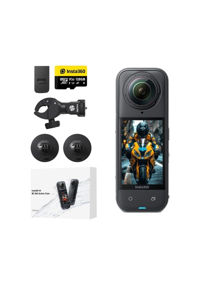 Insta360 X5 Motorcycle Bundle Aksiyon Kamerası Genel