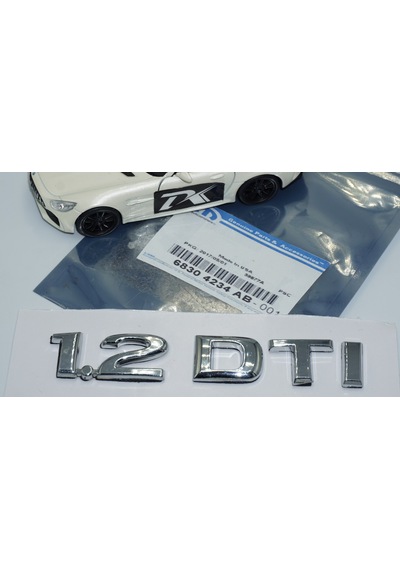 Dk Tuning Opel 1.2 Dti Bagaj Krom Abs 3m 3d Yazı Logo Amblem