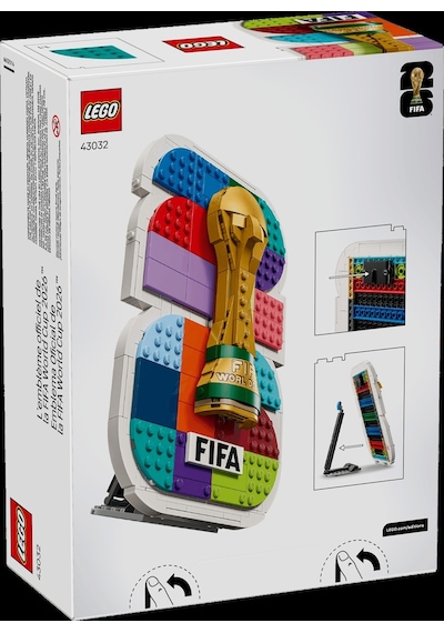 Lego Editions Fıfa World Cup 2026 Official Emblem 43032