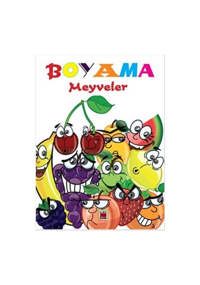 Boyama Meyveler- Elips Kitapları