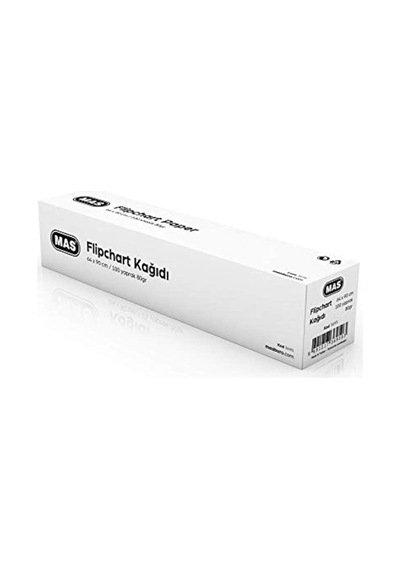 Mas Mas Flipchart Kutulu 64 X 90, Düz, 100 Yaprak, 80 Gram