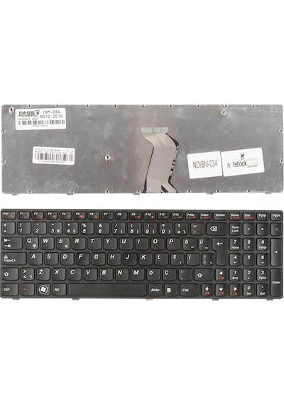 Lenovo Uyumlu V117020Gs1, V-117020Kk1 Notebook Klavye (Siyah Tr)