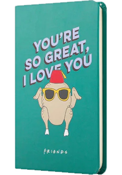 Mabbels Sert Kapak Lastikli Mini Defter Friends Hindi Yeşil 80 Yp 9x14 Dft-388296 Çok Renkli