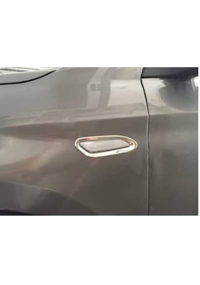 Fıat Egea Sinyal Çerçevesi Paslanmaz Krom Çelik 2 Parça
