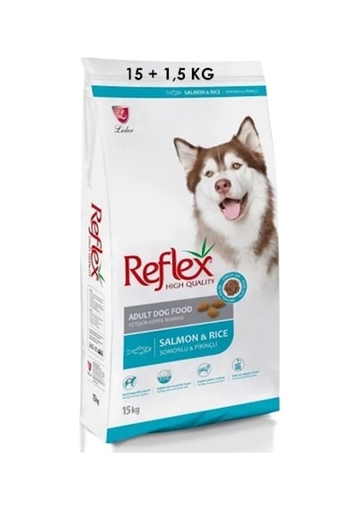 Reflex Balıklı ve Pirinçli Yetişkin Köpek Maması 15 KG + 1500 G