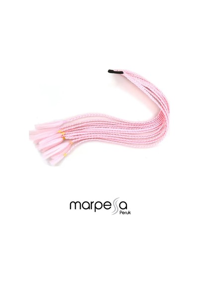 Marpessa - Afrika Örgüsü Toka - Şeker Pembe