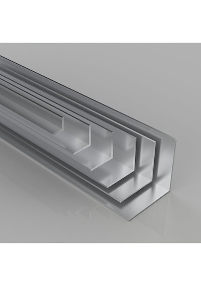 Alüminyum Köşebent L Profil Köşe Profili 20x20 mm