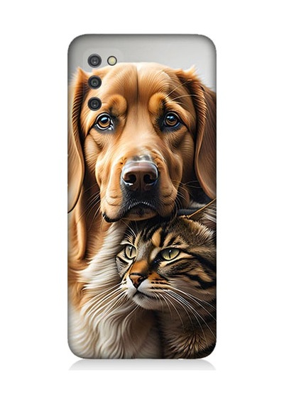 Samsung Galaxy A03s Uyumlu Dostluk Portresi Desenli Silikon Kılıf