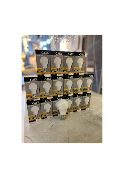 Ct-4277 15'li 9w Led Ampül 6400k Beyaz Işık Rengi