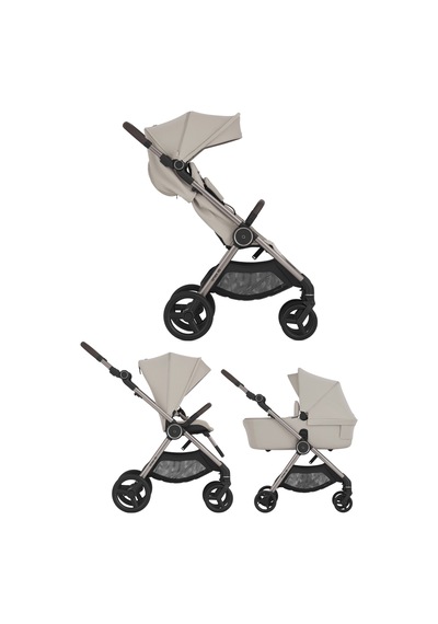 Anex Iq Premium Kabin Boya Dönüşebilen Çift Yönlü Bebek Arabası Portbebe Dahil Smart Set