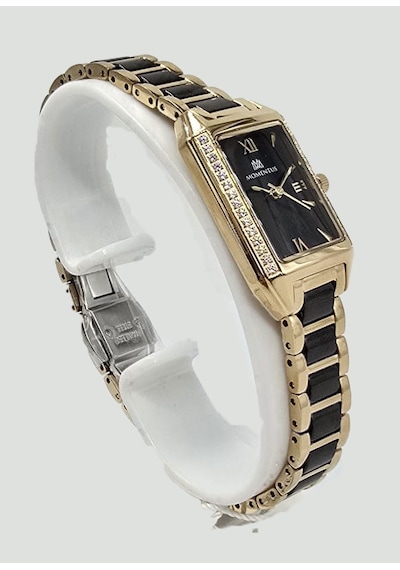 Ss273t-04sg Momentus Women's Shinystar Kol Saati Std / Gold-siyah Gri