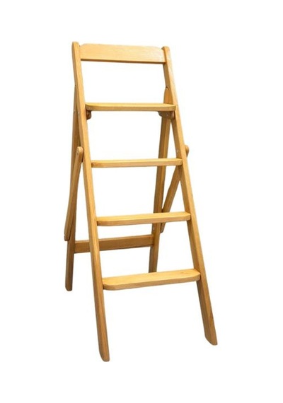 Step İda Ahşap Merdiven 4 Basamaklı Meşe Rengi