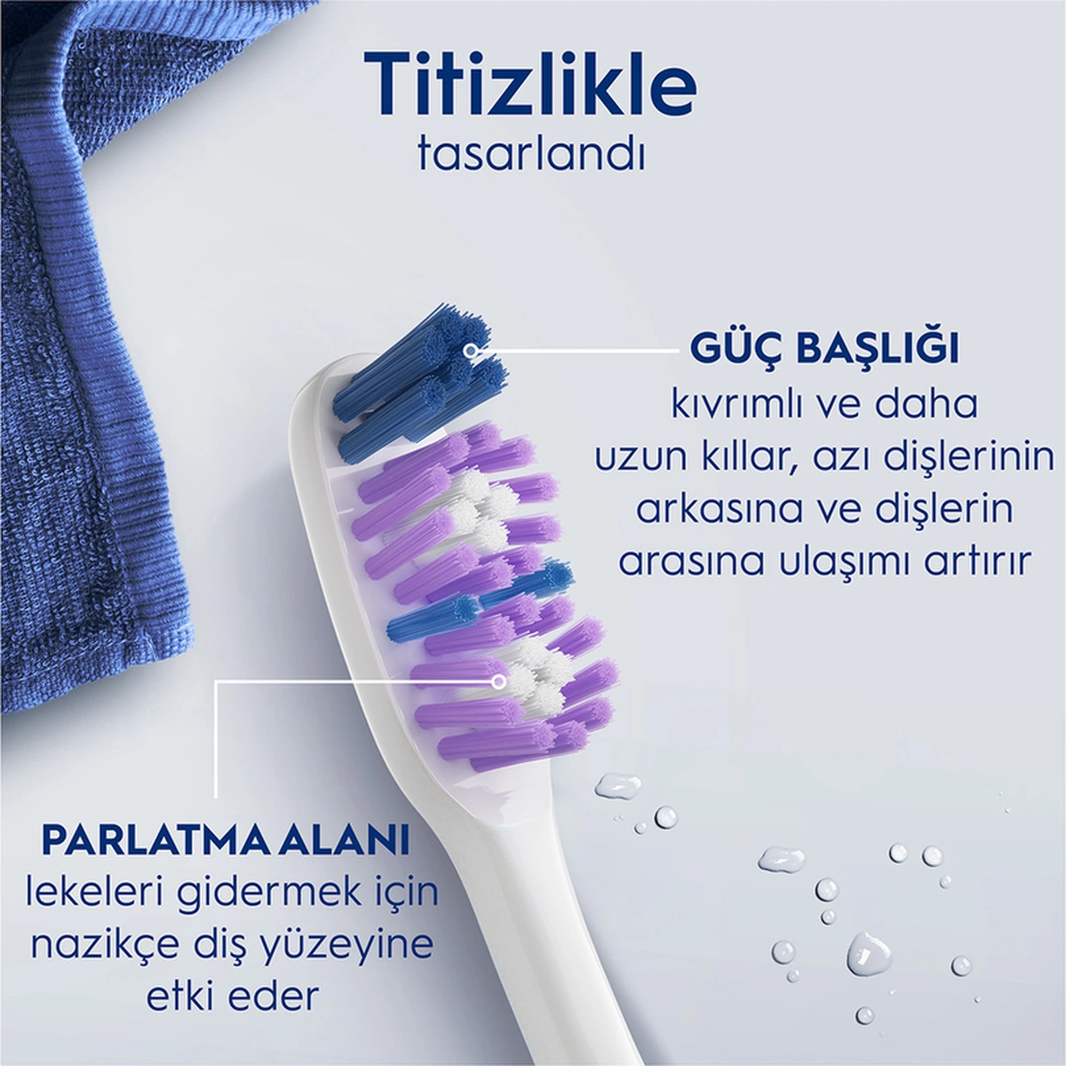 Oral-b Pro-3dwhite Advanced Beyazlık Diş Fırçası - Orta
