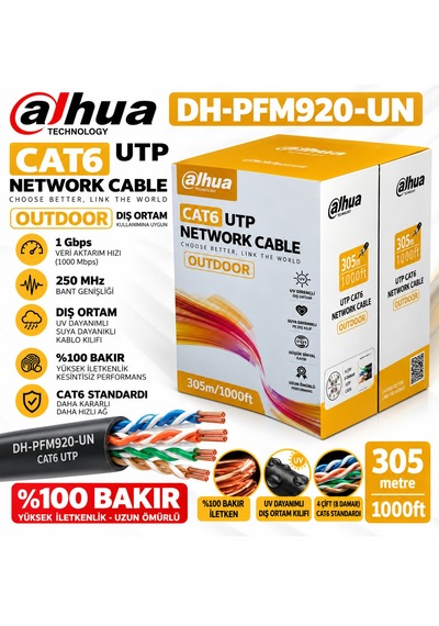 Dahua Dh-pfm692-un Cat6 Kablo